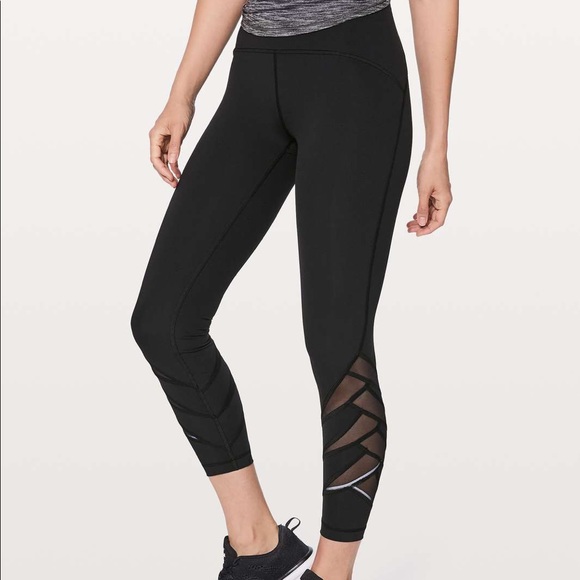 lululemon athletica Pants - LULULEMON / motionful 7/8 tight 25” black 4